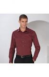 Long sleeve easycare fitted shirt