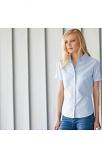 Women's short sleeve easycare Oxford shirt