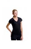 Women's cafe bar top t-shirt short sleeve