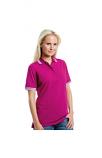 Women's tipped collar polo