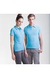 Women's short sleeve stretch polo