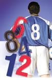 Sports numbers - set (round solid)